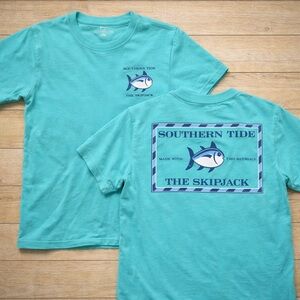 Southern Tide Skipjack Fish Graphic T-Shirt | Aqua Blue
